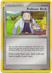 Professor Birch - 80/108 - Uncommon - Reverse Holo